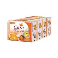 ราคา แพค 4 ก้อน ซิตร้า สบู่ บำรุงผิว ไวท์เทนนิ่ง สครับ 110 กรัม CITRA WHITENING SOAP SCRUB 110 g ซิตร้า สบู่ ไวท์เทนนิ่ง สครับ 110 กรัม สบู่ซิตร้า 110 กรัม (2081870970)