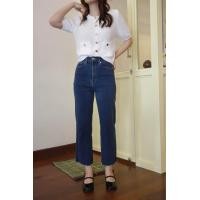 ราคา urban apparels denim ep 1 กางเกงยีนส์ขาเต่อทรงกระบอกผ้ายืดญี่ปุ่น (21332026862)