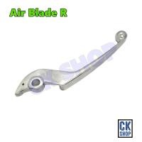 ราคา มือเบรค ซ้าย และ ขวา Air Blade Click Combi Brake สีชุบ มีเนียม แอร์เบรด คลิก รุ่น คอมบายเบรค เดิม ติดรถ เกรดดี (20716610412)