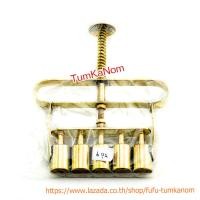 ราคา พิมพ์บัวลอย กดบัวลอย พิมพ์กดบัวลอย ปั้นไข่มุก กดไส้ขนม กดอาหารปลา 2 5หุน 9หุน ทองเหลืองแท้ (16412720409)