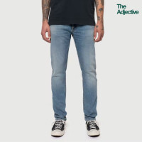 ราคา Nudie Jeans Lean Dean Cloud Blue กางเกงยีนส์ฟอกสีซีด เฟดสวย ทรงกระบอกเล็ก นูดี้แท้ทรงสวย แฟชั่น (18378837193)