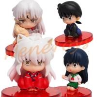 ราคา โมเดล อินุยาฉะ เทพอสูรจิ้งจอกเงิน ชุด 4 ตัว สูงประมาณ 4 5 ซม งานดี ตัวเล็กน่ารัก ฐานสีแดงใส พร้อมส่ง (11866675870)