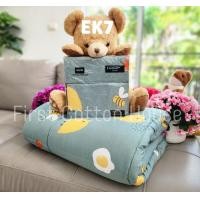 ราคา ชุดผ้าปูที่นอนรุ่น EK 7 12 Cotton House รุ่นสูง 10 นิ้ว ลายการ์ตูนสดใส (21228068557)