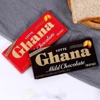 ราคา ขนมนำเข้าจากเกาหลี Lotte Lotte แผ่นช็อกโกแลตกานา70G แผ่นสีดำแดง ghana ของขวัญลูกอมงานแต่งสำหรับงานแต่งงาน (20714424013)