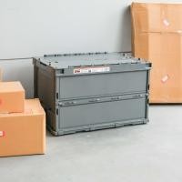 ราคา กล่องพลาสติกพับได้ กล่องลังพับได้อเนกประสงค์ TRUSCO ความจุ 50 ลิตร (3544100150)