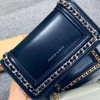 ราคา พร้อมส่ง กระเป๋าสะพาย CK หนังทั้งใบหน้าโซ่ อะไหล่ทอง พร้อมส่ง รับประกันสินค้า (12406257989)