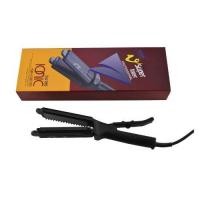 ราคา ของแท้ มีหน้าร้านจริง เครื่องหนีบผมตรง Super V Su186 มีซี่หวี SuperV Inter เครื่องหนีบผม เครื่องรีดผม ซุปเปอร์วี มีฟัน หน้าเล็ก SU 186 กล่องน้ำตาล (960074995)