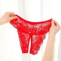 ราคา กางเกงในลูกไม้เซ็กซี่ซีทรูสำหรับผู้หญิงชุดชั้นในเซ็กซี่กางเกงในเปิดขาซีทรูระบายอากาศได้ดี (21170531842)