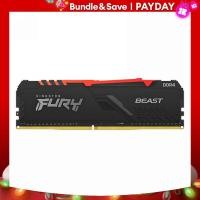 ราคา Kingston FURY Beast DDR4 RAM RGB 8GB 16GB 32GB 3200MHz 3600MHz เดสก์ท็อป AMD Intel CPU เมนบอร์ด RAMs หน่วยความจำ288ขา1 35V (21170455296)