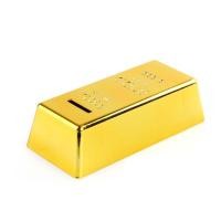 ราคา OXTRWZ ไม่ซ้ำใคร พลาสติกทำจากพลาสติก อิฐสีทอง แท่งทองคำแท่ง เสา Bullion ตกแต่งด้วยการตกแต่ง กระปุกออมสินทรงเหรียญ กระปุกออมสินลูกหมู กระเป๋าใส่เหรียญ กล่องเก็บเงินประหยัด (21056168311)