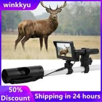 ราคา winkkyu กล้องส่องกลางคืน กล้องส่องสัตว์ กล้องเดินป่า อินฟราเรดดิจิตอลพร้อมชุด CCD หน้าจอ (3075750090)