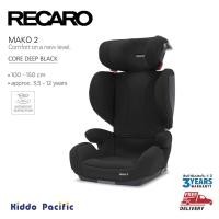 ราคา Recaro Mako 2 Car Seat Deep Black คาร์ซีท สหรับเด็ก ติดตั้งง่ายด้วย isofix ด้านข้างระบายอากาศได้ดี (15734005082)