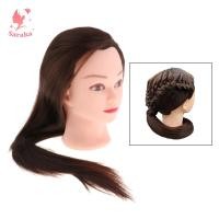 ราคา หัวหุ่นฝึกช่างทำผมหัวหุ่นเพื่อการแต่งหน้า Saraka 24 8นิ้ว (19979745916)