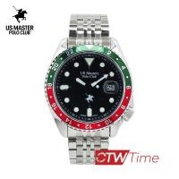 ราคา US Master Polo Club นาฬิกาข้อมือผู้ชาย สายสแตนเลส รุ่น USM 230405 (20438432531)