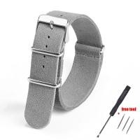 ราคา Cowhide สายนาฬิกาหนังแท้อุปกรณ์เสริมสายนาฬิกาข้อมือขนาด14 16 18 20 22 24มม สำหรับสายนาฬิกานาโต้ซูลูสำหรับผู้ชายผู้หญิงขนาด14มม 16มม 18มม 20มม 22มม 24มม (20967561865)