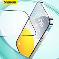 ราคา Baseus Tempered Glass For iPhone 15 Pro Max High Screen Protector For iPhone Tempered Glass Full Cover Screen Protector (20224924210)