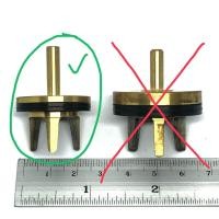 ราคา เช็ควาล์วปั๊มน้ำฮิตาชิ Hitachi ทองเหลือง Check Valve ตัวเล็ก สำหรับปั๊มน้ำฮิตาชิ รุ่น WT P100 300GX WM P150 350GX (6756778595)