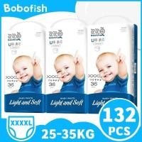 ราคา ราคาพิเศษ 4 กล่อง Bobofish แพมเพิส ผ้าอ้อมเด็กสำเร็จรูป Baby Pants ผ้าอ้อมสำเร็จรูป ผ้าอ้อมแบบกางเกง กางเกงผ้าอ้อม แพมเพิสเด็ก (16510895843)