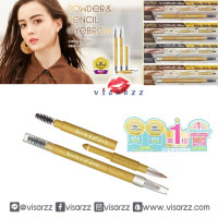 ราคา PD01 Natural Brown อันดับ 1 Cosme Excel Powder Pencil Eyebrow ดินสอเขียวคิ้ว 3 in 1 จากเอกเซลล์ พกแท่งเดียวได้ทั้งเขียน เกลีี่ย ปัดจัดทรง การันตีด้วยรางวัลที่ญี่ปุ่นมากมาย ติดทนด้วยจ้า (809976456)