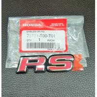 ราคา ของแท้ Genuine Parts RS HONDA CITY TURBO 2020 22 ของแท้ โลโก้ RS ติดท้ายรถ Honda city 2020 2022 4ประตู และ 5 ประตู (14964891880)