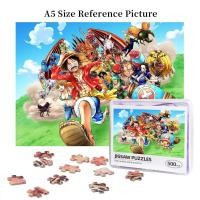 ราคา One Piece 17 Wooden Jigsaw Puzzle 500 Pieces Educational Toy Painting Art Decor Decompression toys 500pcs (19754658499)