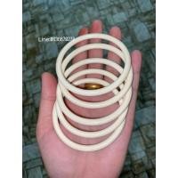 ราคา กำไลงาช้าง ทรงโดนัท ขนาด 5มิล รับประกันงาช้างแท้ (21128613828)