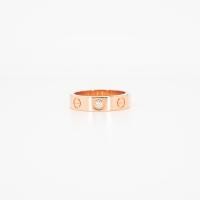 ราคา แหวน Cartier Love band 1Diamond 18K Rose Gold Size 44 Used vrcaim 3573 (20224160937)