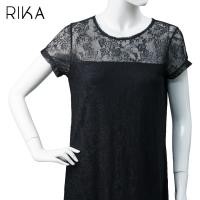 ราคา RIKA ชุดเดรส ผ้าลูกไม้ทั้งตัว กระโปรงยาวมีซับใน FV3006 size M L ทรงสวย ใส่สบาย ใส่สวยทุกวัยจร้า (20825843490)