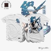 ราคา Anime Shirt ETQTCo Gintama Sakata Gintoki เสื้อยืดคอตตอนฤดูร้อน S 5XL (19876324373)