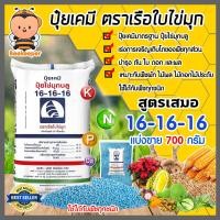 ราคา ปุ๋ยเคมี 16 16 16 เรือใบไข่มุก แบ่งขาย 100 700 กรัม ปุ๋ยเสมอ เร่งการเจริญเติบโตของต้น ใบ ดอก และผล อย่างสม่ำเสมอ เหมาะกับพืช ปุ๋ยไข่มุกบลู (10618114210)