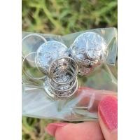 ราคา กระดุม 5เม็ด เข็มพยาบาลทั่วไป กระดุมข้อมือ 4 เม็ด ตุ้งติ้ง โลหะเงาสวย พร้อมส่ง (21135427520)