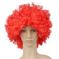 ราคา OPHOKJK ชุดปาร์ตี้แฟนซีสำหรับผู้ใหญ่ฟุตบอลเด็กวิกผมสำหรับแฟนคลับอุปกรณ์ตัวตลกสีรุ้งชุดปาร์ตี้วิกผมสังเคราะห์วิกผมสัตว์เลี้ยงวิคผมปลอมสำหรับไปงานปาร์ตี้ (18070992246)