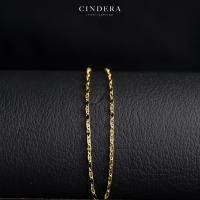ราคา สร้อยข้อมือทอง 9K ITALY ลายจันทร์กระพริบ (14420858808)