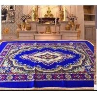 ราคา พรมปูพื้น ลายหลุยส์ 170 220cm สุดถูก มี5สีให้เลือก น้ำเงิน แดง ทอง เขียว เลือดหมู (5836990298)