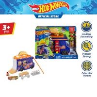 ราคา Hot Wheels Skate Taco Truck Play Case ฮอตวีลสเก็ต เซตกล่องรูปรถขายทาโก้แบบพกพาได้ HMK00 (20471115756)