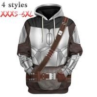 ราคา The Mandalorian Cosplay Pullover Hoodie Fashion Jacket Coat 3D Printed Sweatshirt For Adult Kids XXXS 5XL (9248181116)