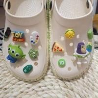 ราคา Jibz Crocs เสน่ห์ INS Crocs เครื่องประดับที่มีเสน่ห์ชุด Jibbitz รองเท้าตกแต่งรองเท้าหัวเข็มขัด Crocs (20978799262)
