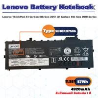 ราคา แบตเตอรี่ Battery Notebook Lenovo ThinkPad X1 Carbon 5th 6th Gen Series SB10K97586 ของแท้ 100 ส่งฟรี (16031211081)