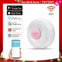ราคา Tuya เซ็นเซอร์ความปลอดภัยตรวจจับการเคลื่อนไหว PIR WiFi อัจฉริยะเซ็นเซอร์สัญญาณกันขโมยการควบคุมแอปชีวิตอัจฉริยะรองรับ Alexa Google Home (21170962439)