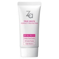 ราคา ZA True White EX Power Block UV SPF 50 SPF40 Perfect Protector Foam Emulsion BB Cream Cream (17452611740)