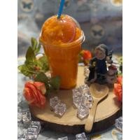 ราคา ส้มปั่น น้ำส้มปั่น โมเดลน้ำส้ม น้ำปั่น แก้ว16 ออนซ์ ราคาเฉพาะแก้วน้ำส้มจ้า (20379236453)