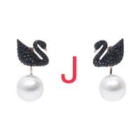 ราคา พร้อมส่ง ต่างหู Swarovskiแท้ใหม่ 2022 ต่างหู swarovski ของแท้ ของแท้ 100 แท้鹅耳钉 (12140236675)