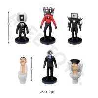 ราคา จัดส่งจากกทม โมเดลฟิกเกอร์ หัวชักโครก โมเดลตกแต่ง ของเล่นขนาดเล็กสำหรับผู้ชาย โมเดลประดับตกแต่งโต๊ะ (20431434854)