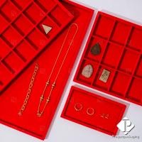 ราคา ถาดใส่พระเครื่อง ถาดพระ ถาดกำมะหยี่ ถาดพระกั้นช่อง ถาดใส่พระกำมะหยี่ ถาดพระปูเรียบ กล่องใส่พระ กล่องใส่จิวเวอรี่ (13774887993)