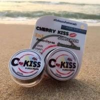 ราคา C Kiss C Kiss Cherry Kiss Sunscreen 3in1 SPF 60 PA เชอรี่ คิส ครีมกันแดด 10 กรัม กระปุก (10020192729)