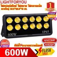 ราคา สปอร์ตไลท์ LED 600W 500W 400W 300W 200W 100W Spotlight ขาว วอร์ม Flood Light โคมไฟแอลอีดีสปอตไลท์ Spot Light 200W รุ่นCOB 2023 แบบกลม (17438526576)