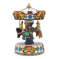 ราคา รักสำหรับคุณสัตว์ม้าหมุนกล่องดนตรีหมีช้างตกแต่งกล่องดนตรี (18226012464)