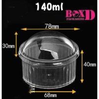 ราคา ถ้วยมูสใส พร้อมฝาโดม มูสส้ม ฐานพลาสติกแข็งPS ฝาPET U06 แพค 20 ชิ้น (17469790951)