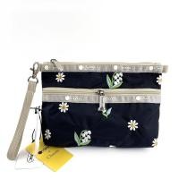 ราคา LeSportsac กระเป๋าคลัทช์7105กระเป๋ามือถือลายการ์ตูนกระเป๋าเครื่องสำอางสองชั้นกระเป๋าเก็บของกันน้ำมีซิปสองเส้นพร้อมเชือกคล้องมือ (20243634147)