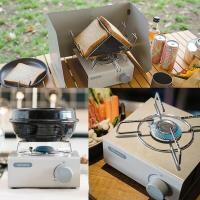ราคา Fire Maple Lac Stove Wind Shield แผ่นบังลม เตาแก๊สสนาม ของไฟร์เมเปิ้ล พร้อมถุงเก็บ by Jeep Camping (21053452750)